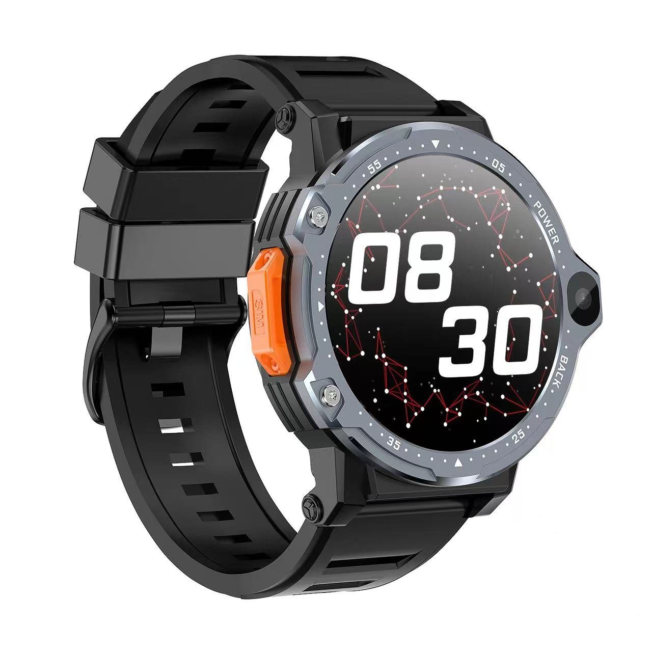 2024 PG999 Men's Smart Watch Android Camera Wifi Wireless Call Features 3G+64G SIM Card 4G+Android New iOS Compatible